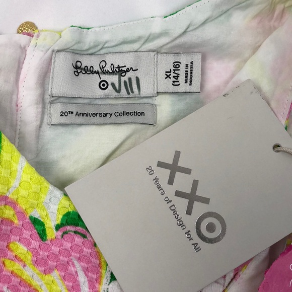 Lilly Pulitzer for Target Yellow& Green Shift Mini - Picture 6 of 8